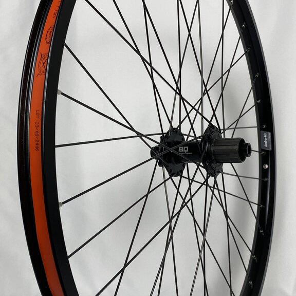 Achterwiel / 622X25C / Ryde Andra 40 / BQ-RH30010 / HG Body 35 MM / 148 MM / Disc (6 bout) 